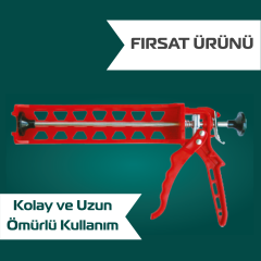 Plastik Silikon Tabancası Kırmızı (50'li Paket)