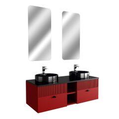 Bella 120 Cm Lake Banyo Dolabı