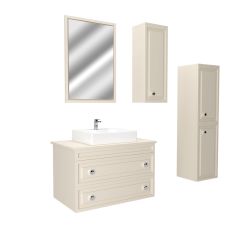 Roma 80 Cm Lake Banyo Dolabı