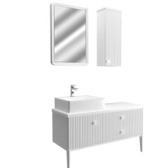 Murcio 120 Cm Lake Banyo Dolabı