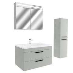 Sultan 100 Cm Lake Banyo Dolabı