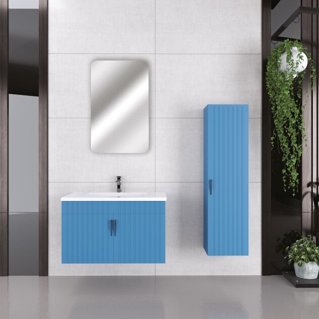 Eliza 85 Cm Lake Banyo Dolabı