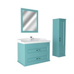 Ürgüp 65 Cm Membran Kaplama Banyo Dolabı