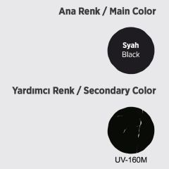 Aristo 90 Cm UV Baskılı Banyo Dolabı