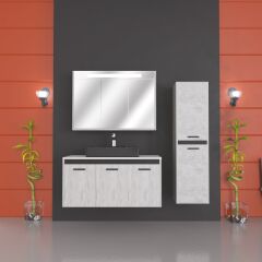 Arta 80 Cm Mdf Lam Banyo Dolabı