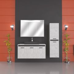 Arta 100 Cm Mdf Lam Banyo Dolabı