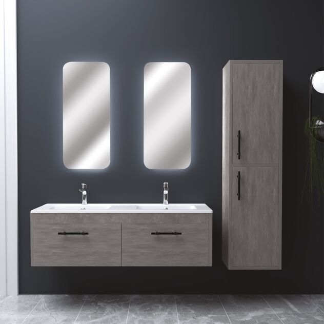 Assos 120 Cm Mdf Lam Banyo Dolabı