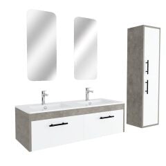 Assos 120 Cm Mdf Lam Banyo Dolabı