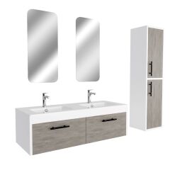 Assos 120 Cm Mdf Lam Banyo Dolabı