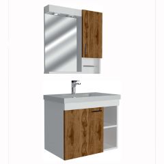 Milas 65 Cm Mdf Lam Banyo Dolabı