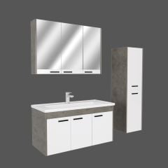 Lila 65 Cm Mdf Lam Banyo Dolabı