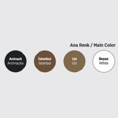 Eleny 100 Cm Mdf Lam Banyo Dolabı