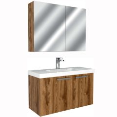 Eleny 100 Cm Mdf Lam Banyo Dolabı