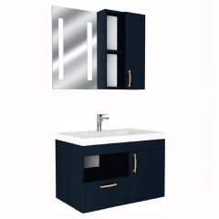 Lisya 100 Cm Mdf Lam Banyo Dolabı