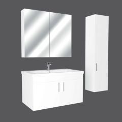 Nergis 65 Cm Mdf Lam Banyo Dolabı