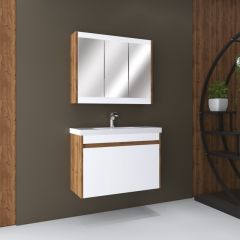 Biga 100 Cm Mdf Lam Banyo Dolabı