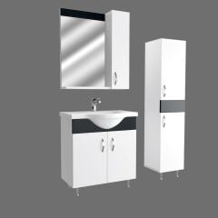 Akasya 55 Cm Mdf Lam Banyo Dolabı