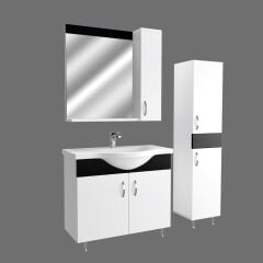 Akasya 55 Cm Mdf Lam Banyo Dolabı