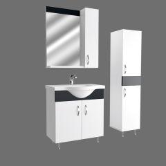 Akasya 80 Cm Mdf Lam Banyo Dolabı