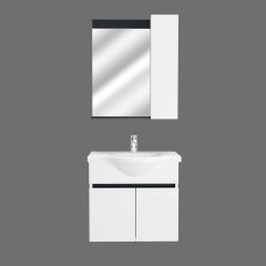 Klasik 55 Cm Mdf Lam Banyo Dolabı