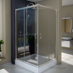 Kare Duşakabin 110 Cm x 110 Cm - 6 Milimetre (H: 190 Cm)