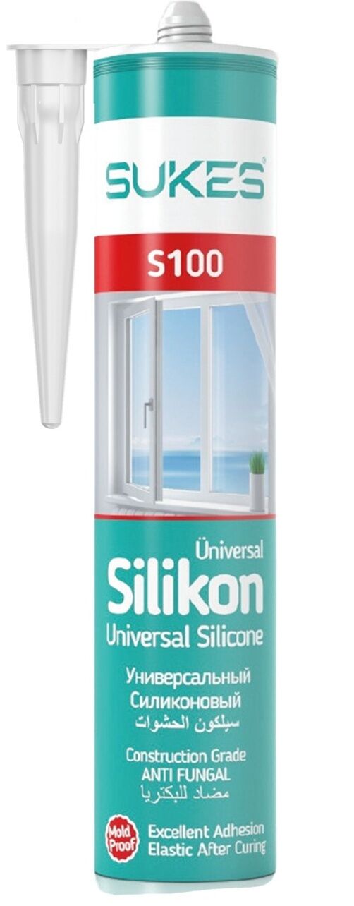 Sukes Universal Silikon Şeffaf 280 Gr