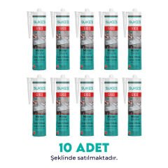 Sukes Ayna Silikonu Şeffaf 10’lu Paket