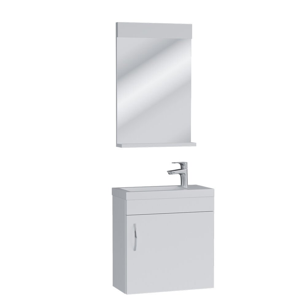 UBM Zerde 50 cm Banyo Dolabı Beyaz