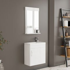 UBM Zerde 50 cm Banyo Dolabı Beyaz