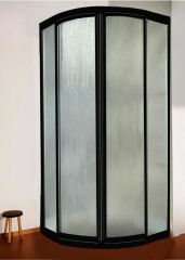 UBM Duşakabin Oval Mika Camlı 80x80 (Teknesiz)