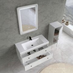 Ubm Çınar 75 Cm Lake Banyo Dolabı Beyaz