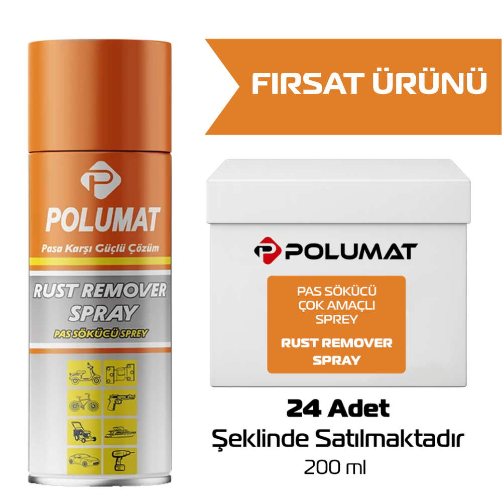 Pas Sökücü / Çok Amaçlı Sprey 200 ml (24'lü Paket)