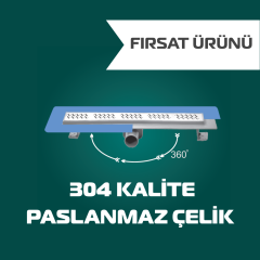 20 Cm Membranlı Duş Kanalı (25'li Paket)