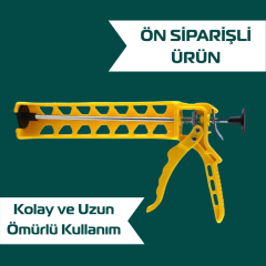 Plastik Silikon Tabancası Sarı (50'li Paket)